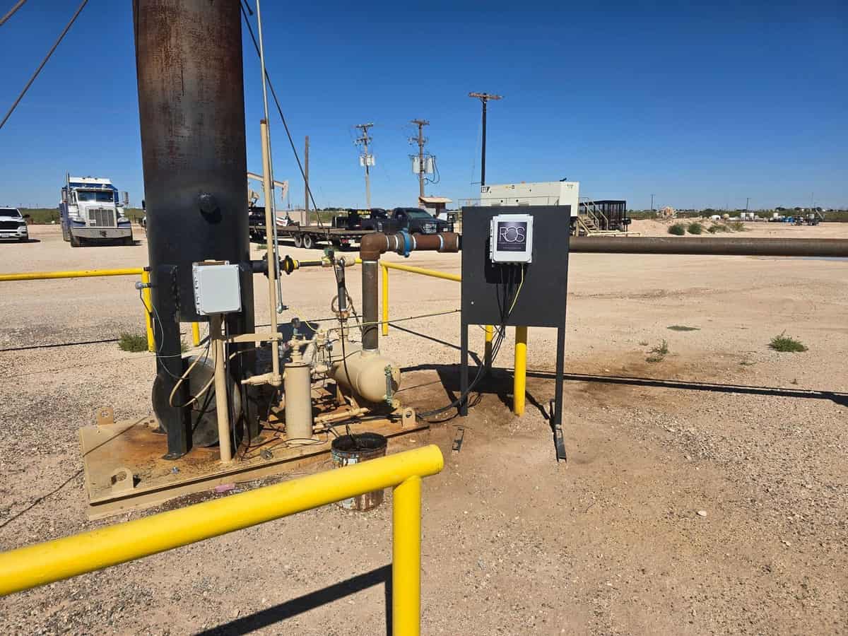 A ROS BMS controller running on an enclosed combustor at a Permian Basin site